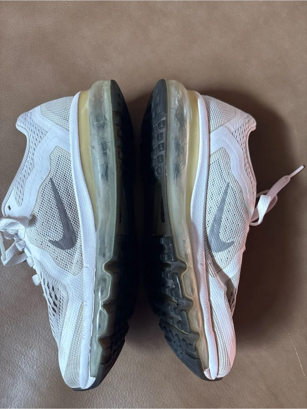 Nike White Women's Mesh Running Sneakers